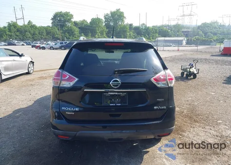 2015 Nissan Rogue Sv из США, поврежденный, VIN KNMAT2MV0FP547895